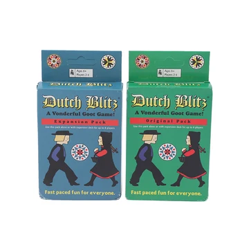 Оригинальная карточная игра Dutch Blitz и набор дополнений Отличная семейная игра