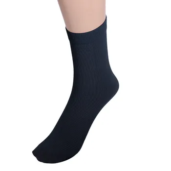 Мужские хлопчатобумажные носки, теплые зимние темно-синие Женские носки и чулочно-носочные изделия, вкладка для носков для бега