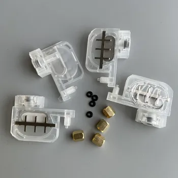 30 шт Небольших демпфирующих опрокидывателей с небольшими фильтрующими винтами или гайками для головок DX4 и DX5 для принтеров Mimaki, Roland и Mutoh