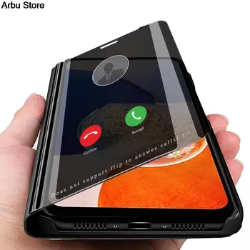 Умный Зеркальный Кожаный Флип-Чехол Для Телефона Xiaomi Poco X5 Pro, Магнитная Подставка-Книжка, Противоударный Чехол Для Poco X5 5G Poxo X5Pro