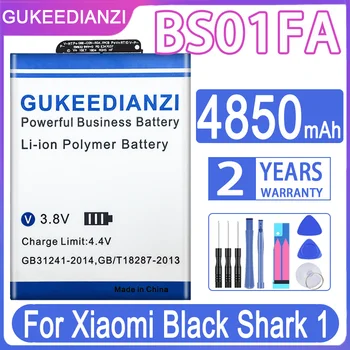 Для Xiao Mi BS01FA Аккумулятор 4850 мАч Для Xiaomi Black Shark 1 Shark1/Black Shark Dual SIM Батареи TD-LTE/SKR-A0 AWM-A0