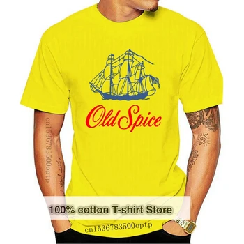 Old Spice Ретро-одеколон Ship Clipper, морской дезодорант после бритья Sailb, топы в стиле Харадзюку, Модная классическая уникальная футболка