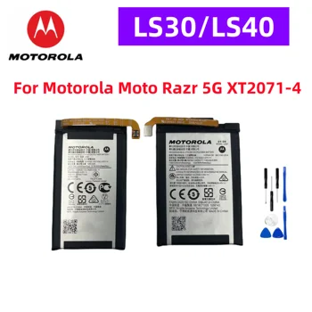 Оригинальный аккумулятор LS40 LS30 для Motorola Moto Razr 5G XT2071-4 батарейки для мобильных телефонов, запасные части + инструменты