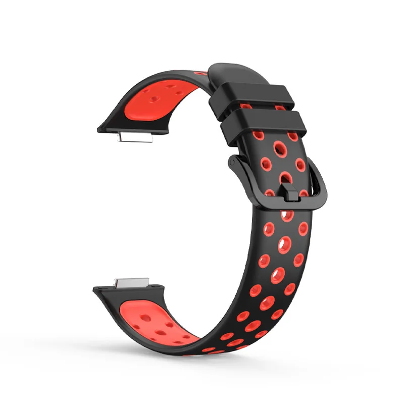 1/2 шт. Бесплатная доставка Huawei Watch Fit 2, двухцветный ремешок, контрастный ремешок, сменные аксессуары, ремешок для умных часов, ремешок для часов