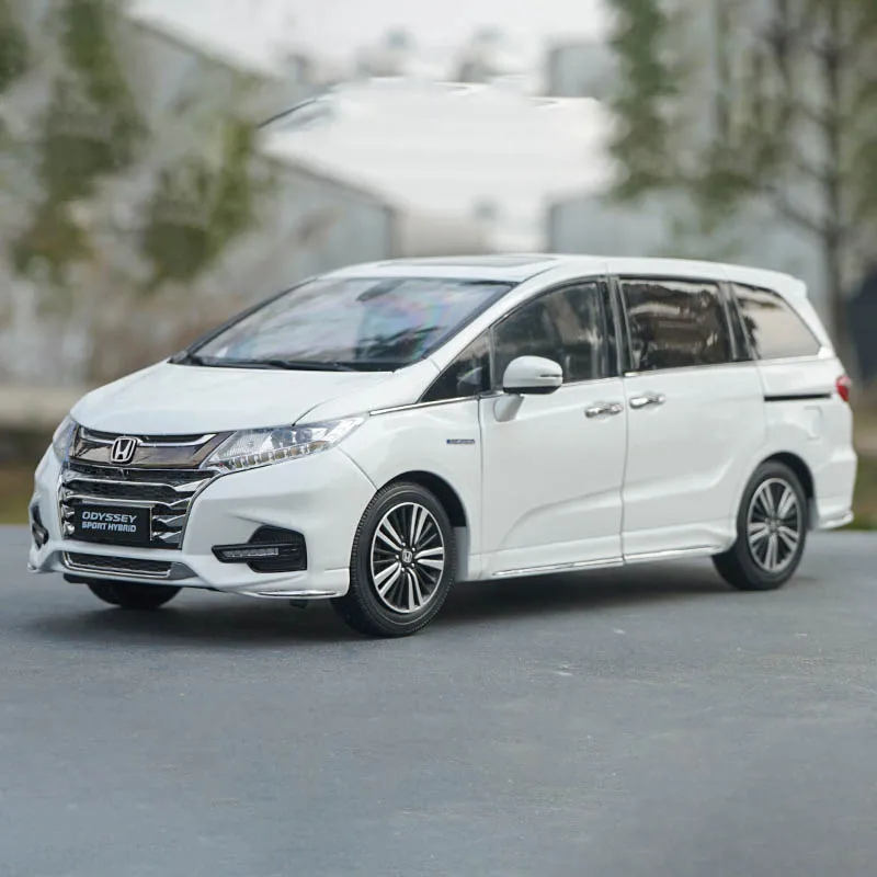 Литье под давлением в масштабе 1:18 GAC Honda Odyssey Hybrid Edition 2019 Коллекция Моделей Автомобилей Из сплава Сувенирные Украшения Дисплей Игрушки Для транспортных средств