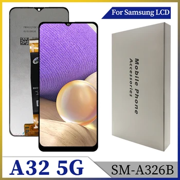 Оригинальный ЖК-дисплей Для Samsung Galaxy A32 5G Дисплей A326 SM-A326B SM-A326U ЖК-дисплей С Сенсорным экраном В сборе Для Samsung A32 5G LCD