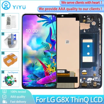 Оригинальный Для LG G8X ThinQ ЖК-дисплей С Сенсорным Экраном 6,4 