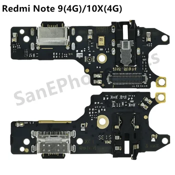 С поддержкой IC быстрая зарядка для xiaomi Redmi Note 9 4G 10X 4G порт USBдок-станции зарядного устройства Порт зарядки платы Гибкий кабель