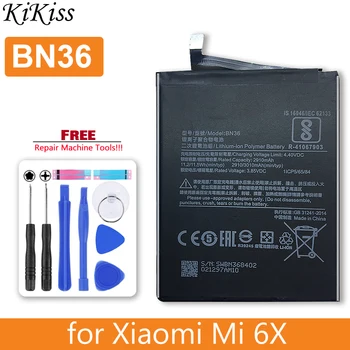 Аккумулятор BN36 для Xiaomi Mi 6X Mi6X Mi A2 MiA2 2910 мА/ч с трек-кодом