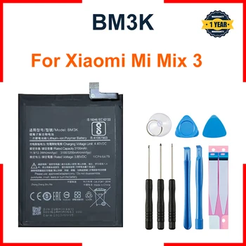 Xiao Mi Battery BM3K 3200 мАч для Xiaomi Mi Mix 3 Mix3 Высококачественные сменные батареи