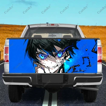 Синий замок, защита багажника автомобиля из японского аниме, наклейка Vinly Wrap, Наклейка для украшения капота автомобиля, наклейка для внедорожника