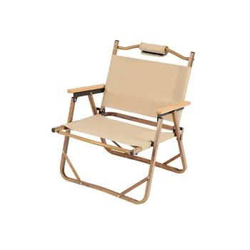 Заводская горячая распродажа, портативный складной стул для кемпинга на открытом воздухе, деревянный складной стул для кемпинга на открытом воздухе