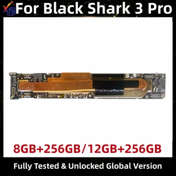 Материнская плата для Xiaomi Black Shark 3 Pro, 256 ГБ, Материнская плата 5G, Оригинальная, Разблокированная Материнская плата, SHARK MBU-A0