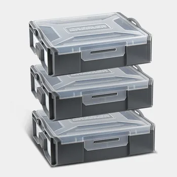 Ящик для хранения оборудования Многофункциональная бытовая Сортировочная коробка Пластиковый винт Мелкие детали Аксессуары Пакетная головка Чемодан Инструменты