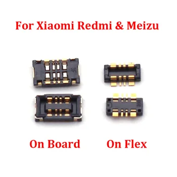 10ШТ Аккумулятор FPC Разъем Для Xiaomi Mi 5c 8 Max 2 3 Max2 Max3 Примечание Redmi 6 6A Meizu Pro6 Зажим Держатель Платы Материнская Плата