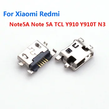 20 шт./лот USB Док-станция Порт Зарядки Разъем Для Ремонта Разъема Зарядки Xiaomi Redmi Note5A Note 5A TCL Y910 Y910T N3
