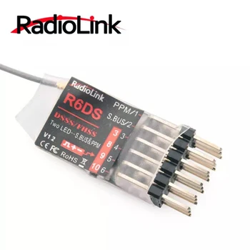 Приемник Radiolink R6DS 2.4G 6CH PPM PWM SBUS Выход Совместим С Дроном-Передатчиком AT9 AT9S AT10 AT10II