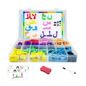 Слово из арабского алфавита Магнитная Интеллектуальная игрушка Дошкольные игрушки для детей дошкольного возраста