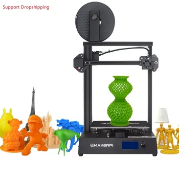 MakerPi P2 поддерживает рельефную печать изображений на 3D-принтере Машиностроение Impresor Настольный 3D-принтер