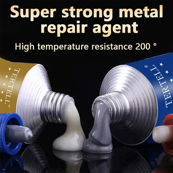 Многофункциональная прочная Клеевая паста Холодная Сварка металла Инструменты для ремонта алюминиевого сплава Высокотемпературный клей AB для радиатора