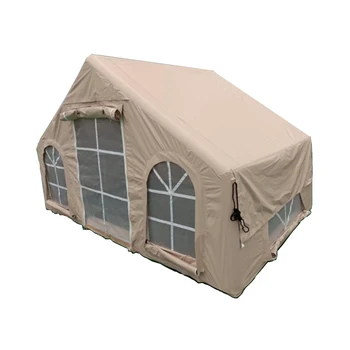 Походная брезентовая палатка Aosener водонепроницаемая однокомнатная надувная квадратная палатка для кемпинга на 6 человек надувные палатки для кемпинга