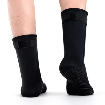 Носки для дайвинга, противоскользящие спортивные носки, мужские и женские носки для гидрокостюма, 3 мм неопреновые пинетки с термальной водой для подводного плавания, серфинга, каякинга.