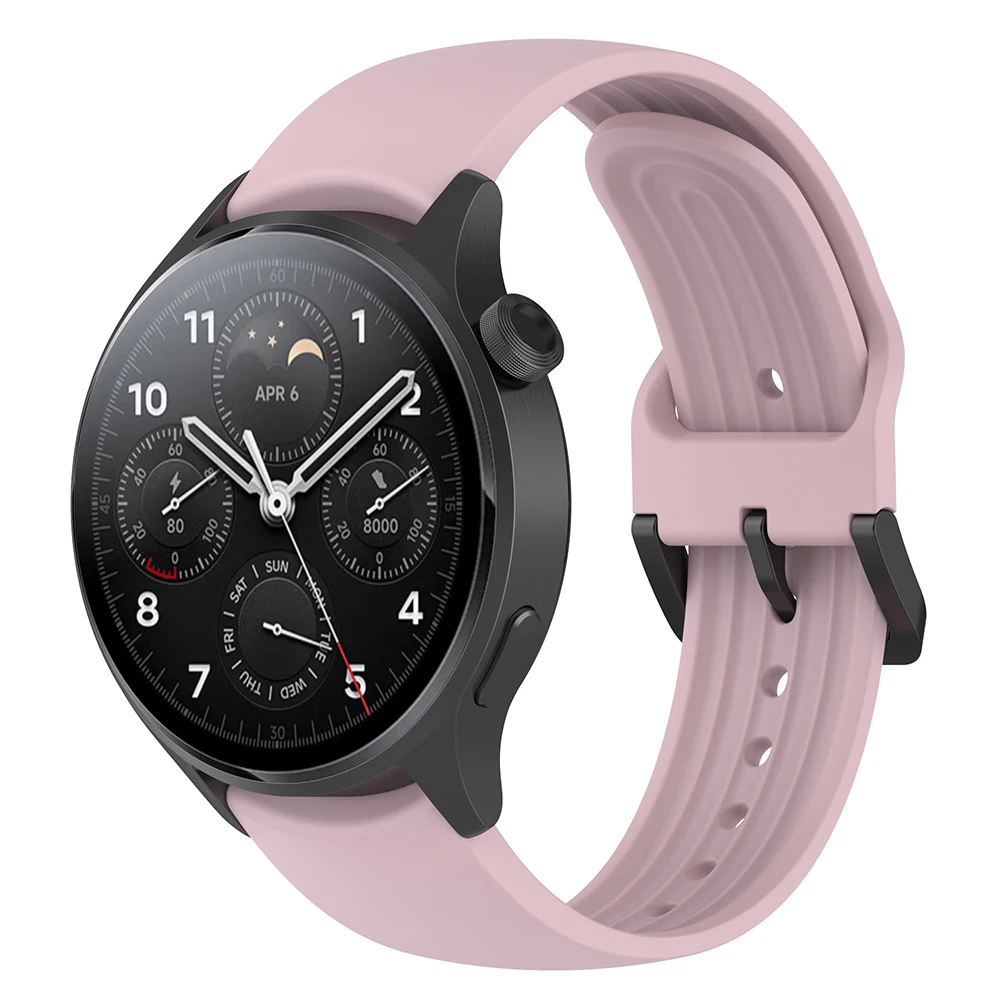 22 мм Ремешок для часов Xiaomi S1 Pro Силиконовый Tpu Официальный сменный браслет Аксессуары для смарт-часов на запястье