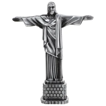 Настольная Статуя Иисуса, Церковное украшение, Фигурка в форме корабля, Миниатюрная скульптура
