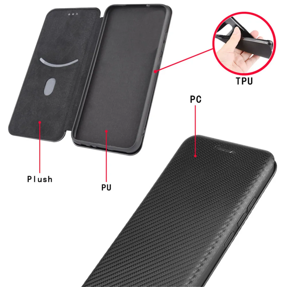 Для OnePlus Ace 2 5G Чехол Роскошный Чехол Из Углеродного Волокна С Магнитной Адсорбцией Для OnePlus Ace 2 Pro 5G Ace2 Сумки Для телефонов