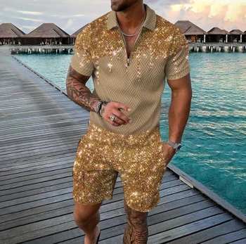 Новый Модный Комплект Гавайских Рубашек 2023 Года