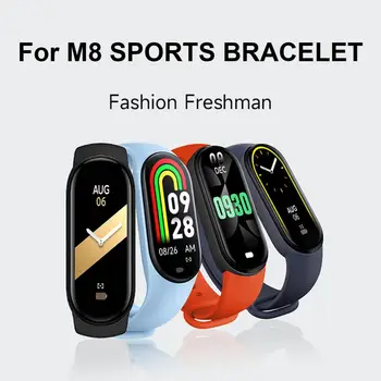 Новый умный браслет M8, мониторинг сердечного ритма / сна / оксиметра, напоминание о фотосообщении, Спортивная Bluetooth-совместимая умная рука