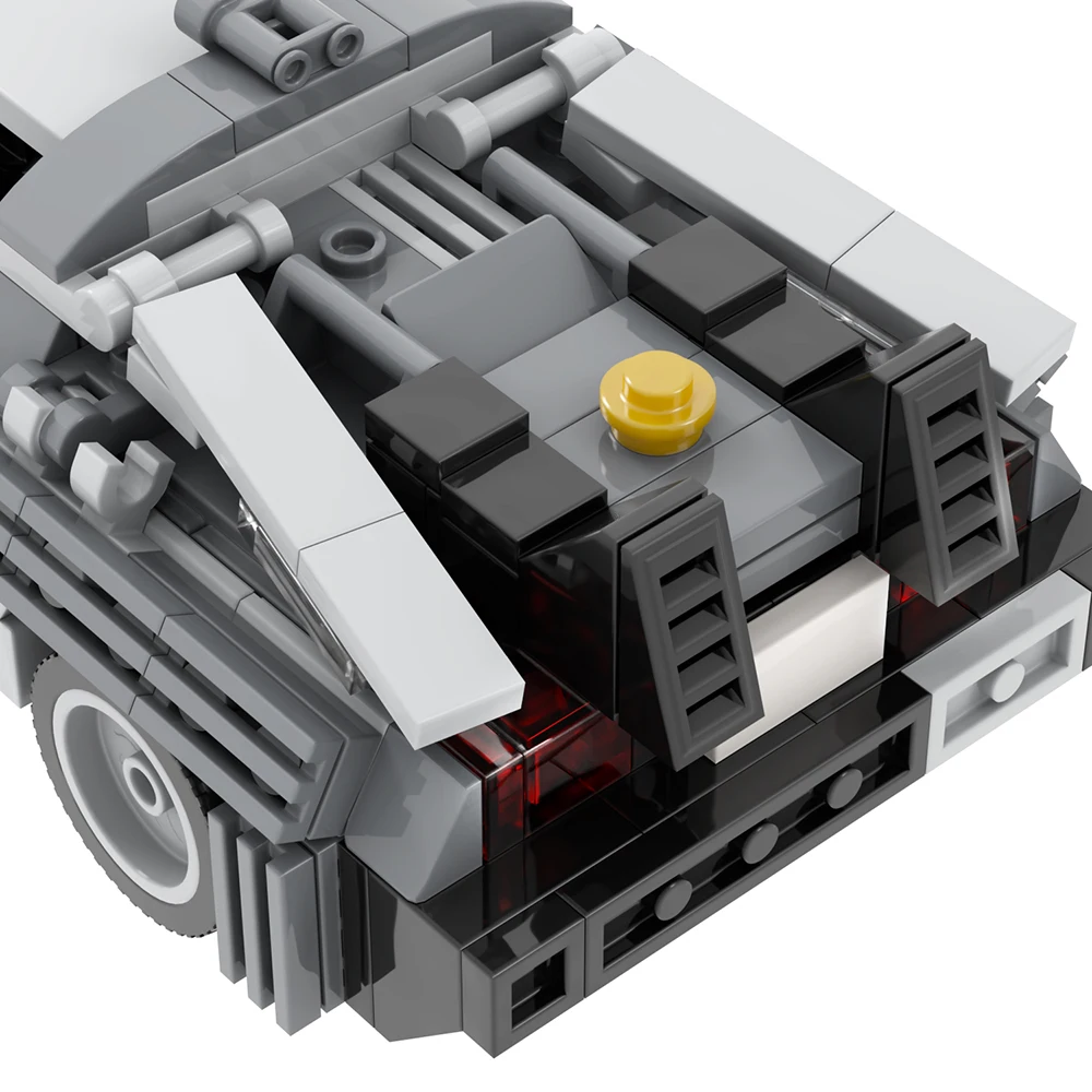 Научно-фантастические строительные блоки MOOXI Future Car Movie, Совместимые с кирпичами детали для сборки, обучающая детская игрушка для детского подарка MOC1253