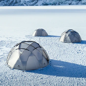 Открытый купол Портативной прямой формы Расширенного пространства, Непромокаемая Походная палатка для путешествий