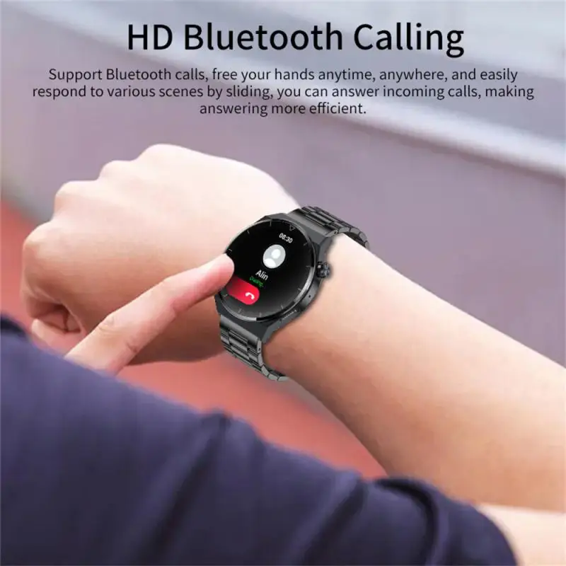 2 шт. Для Huawei NFC Смарт-Часы Мужские GT3 AMOLED 390*390 HD Экран Вызов Частоты Сердечных сокращений IP68 Водонепроницаемые Умные Часы