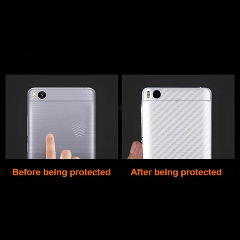 Для Xiaomi Redmi A1 A2 Plus 3D защитная пленка для задней панели из углеродного волокна Stiker (не закаленное стекло)