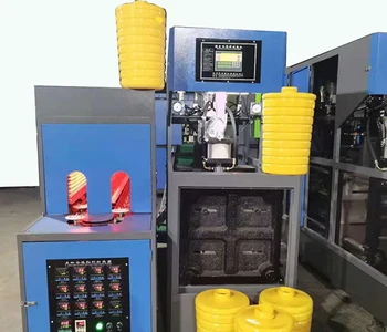 Высокоскоростная Полуавтоматическая машина для выдувания ПЭТ-бутылок Цена