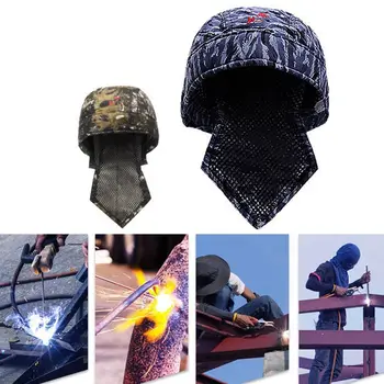 Защитная рабочая шляпа, сварочная кепка, шляпа, сварка, защита от ожогов, Огнезащитная шляпа, Противопожарная защита, Сварочное оборудование для головы