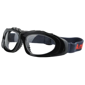 Спортивные очки H8WC Защитные очки для взрослых, баскетбольные очки для мужчин с регулируемым ремешком на голову и сменными линзами