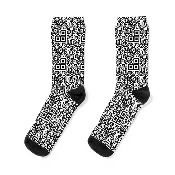 Qr-код Rick Roll Rick Rolling Socks детские носки милые носки