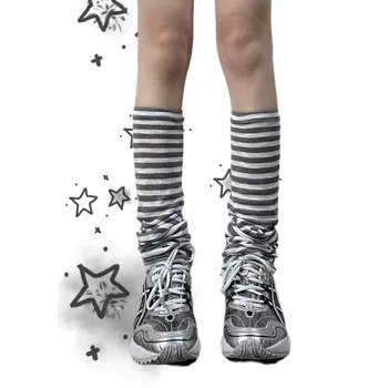 Летние Новые Японские Пикантные Женские дышащие носки с набивкой, прямые полосатые чулки, универсальные Студенческие чулки, женские чулки.